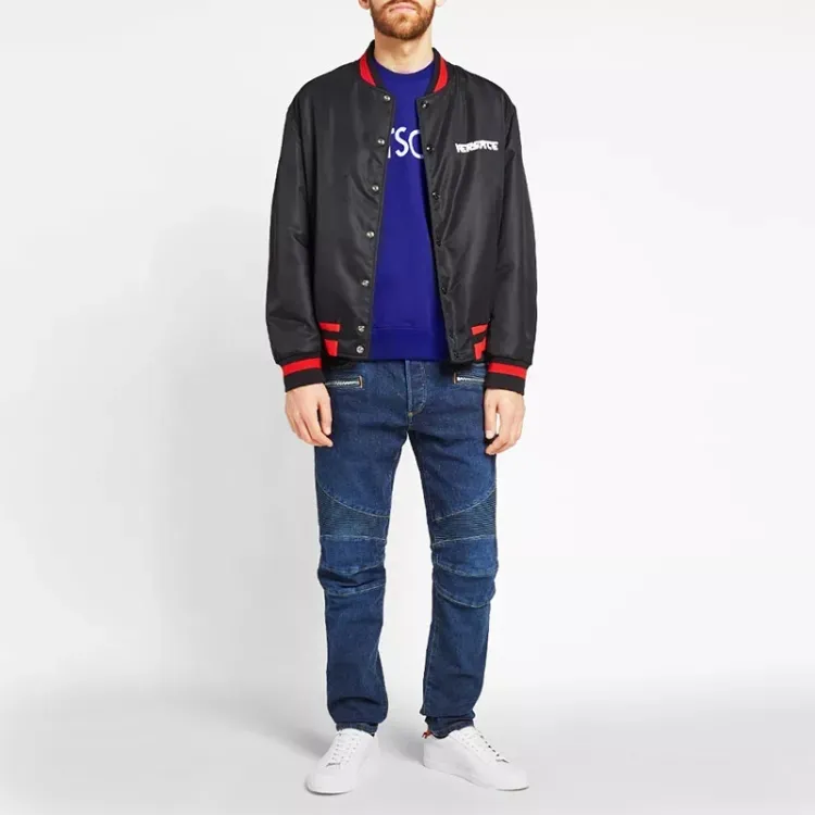 VERSACE SS22 Sweatshirt Men's Blue-3