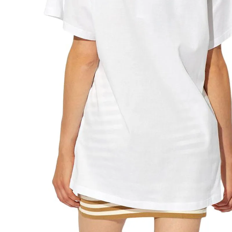 MaxMara Monogram embroidered Cotton T shirt-5