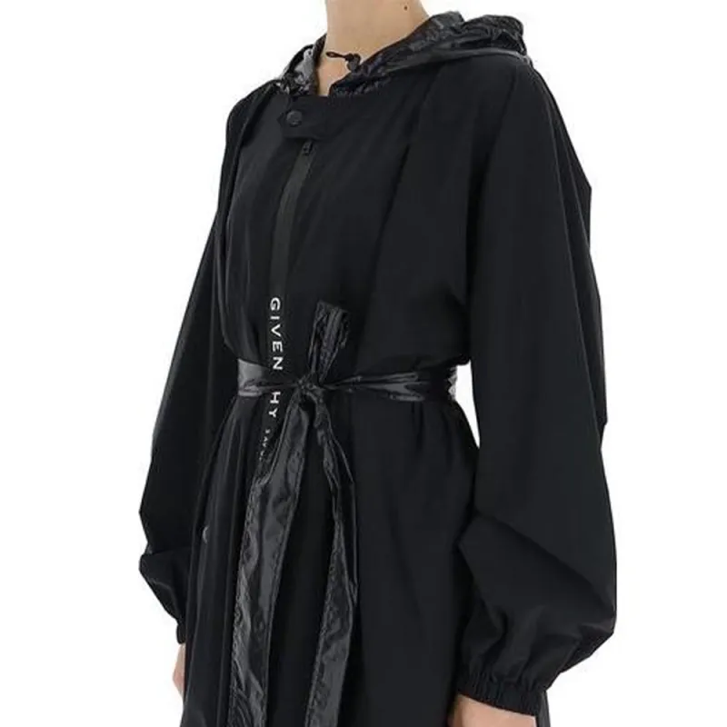 GIVENCHY Trench Coat Women's Black-4