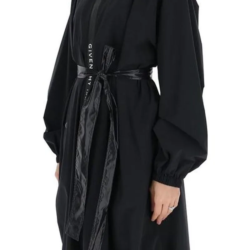 GIVENCHY Trench Coat Women's Black-5