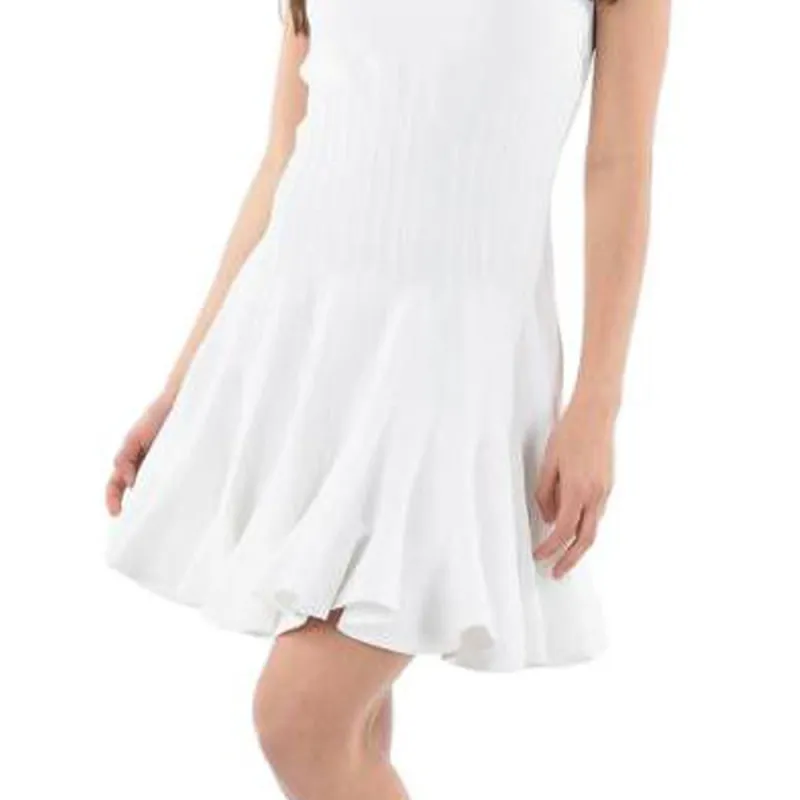 Alexander McQueen Slip Dresses Women's White-4