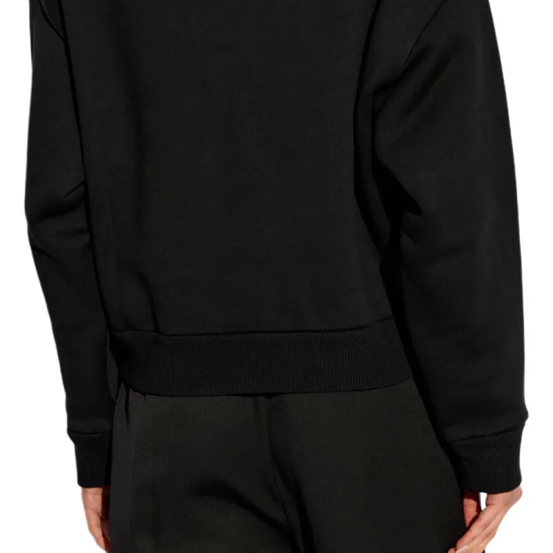 Alexander McQueen Cut Out Detailed Crewneck Sweatshirt-5