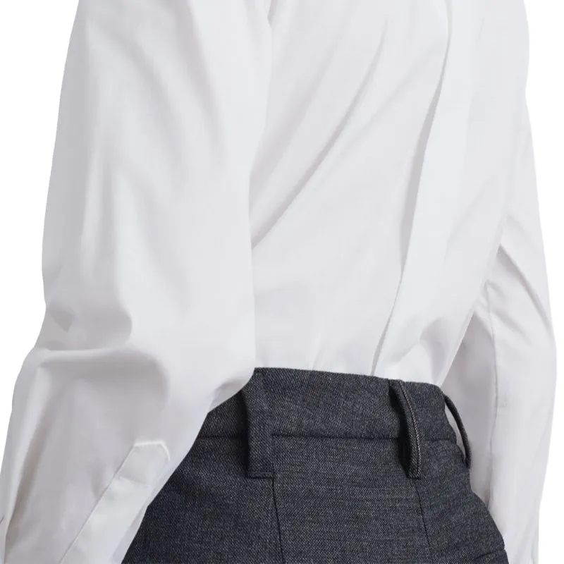 Brunello Cucinelli Pressed Crease Cropped Trousers-4