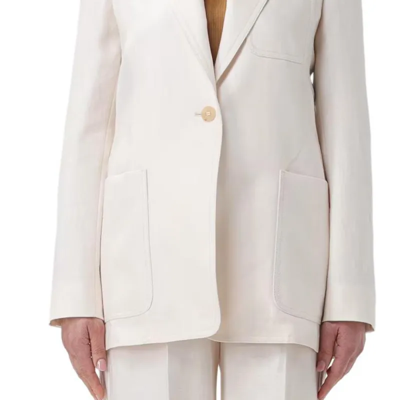 MaxMara Boemia Single Breasted Blazer-5