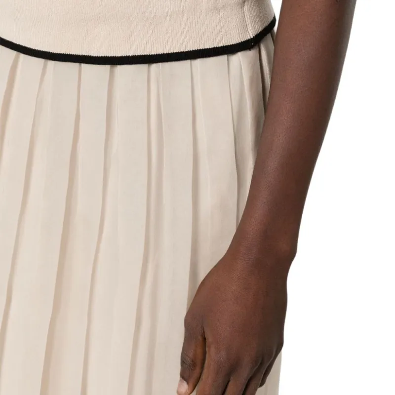 Brunello Cucinelli High waisted Silk Skirt-4