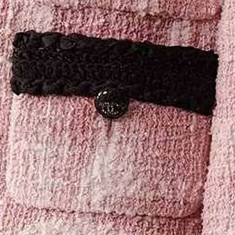 CHANEL Jackets Coats Women's Pink-4