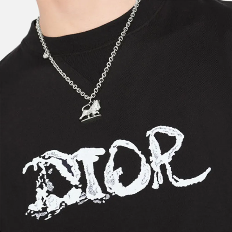DIOR x Peter Doig T-Shirt Men's Black-5