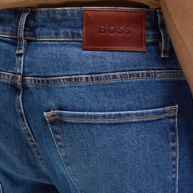HUGO BOSS SS22 Jeans Men's Blue-4