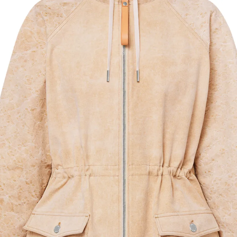 LOUIS VUITTON Monogram Canvas Hooded Parka-2