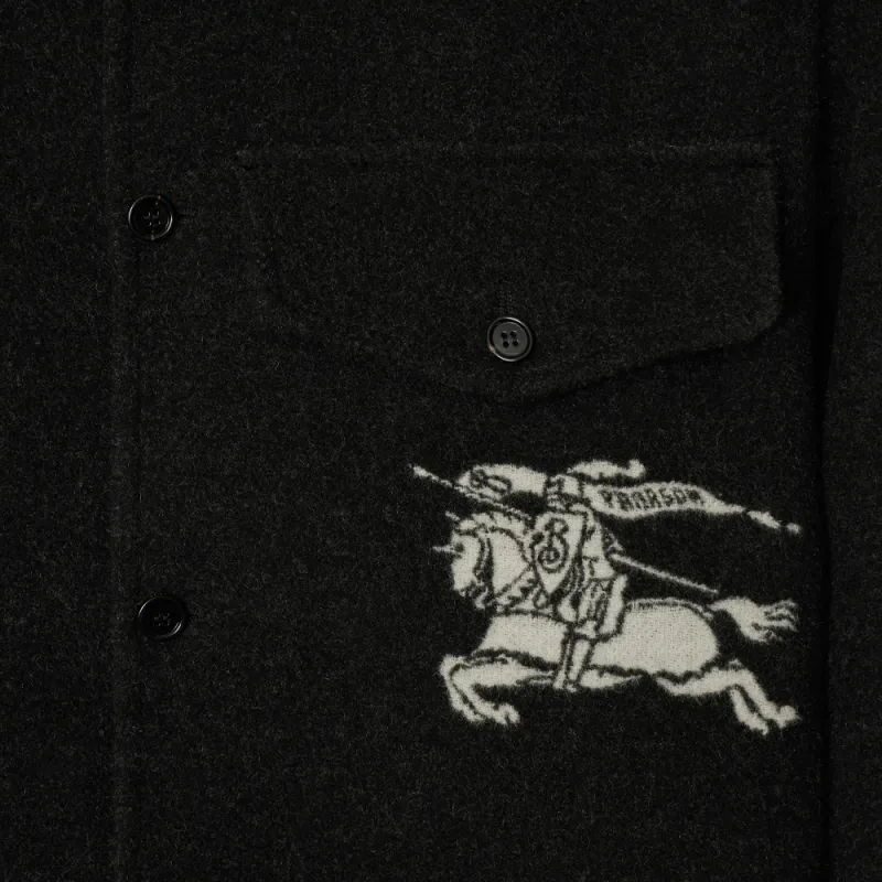 Burberry Ekd Motif Long Sleeved Jacket-4