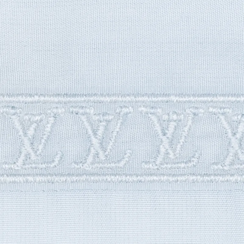 LOUIS VUITTON Shirt Men's Light Blue-4