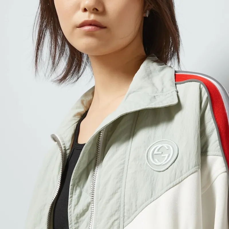 GUCCI Gg Zipped Track Jacket-4