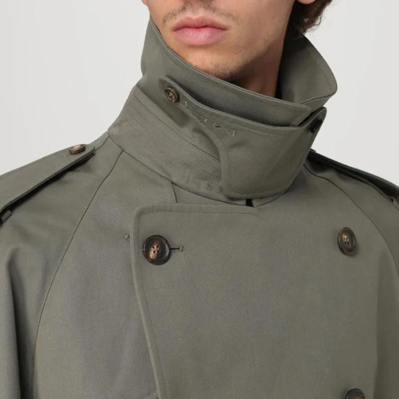 BALLY Belted Trench Coat-4