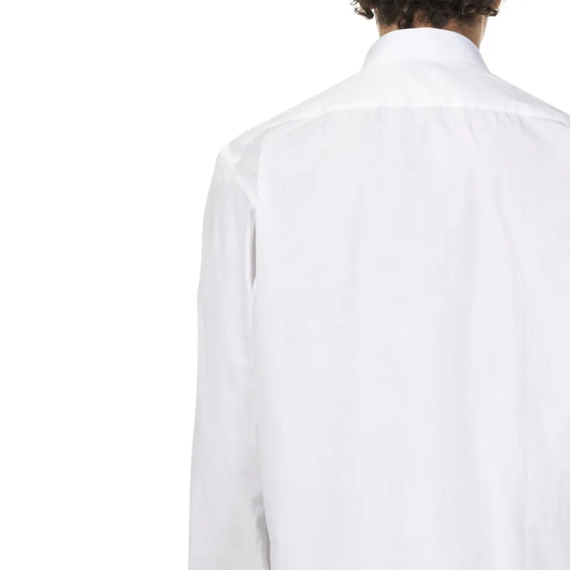 BALMAIN Buttoned Straight Hem Shirt-4