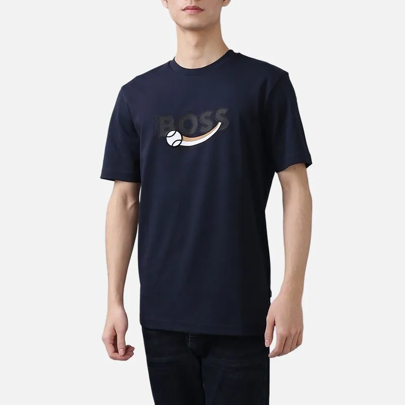 HUGO BOSS T Shirts Men Navy-2