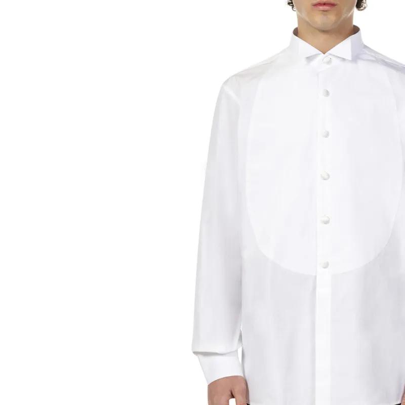 BALMAIN Buttoned Straight Hem Shirt-3