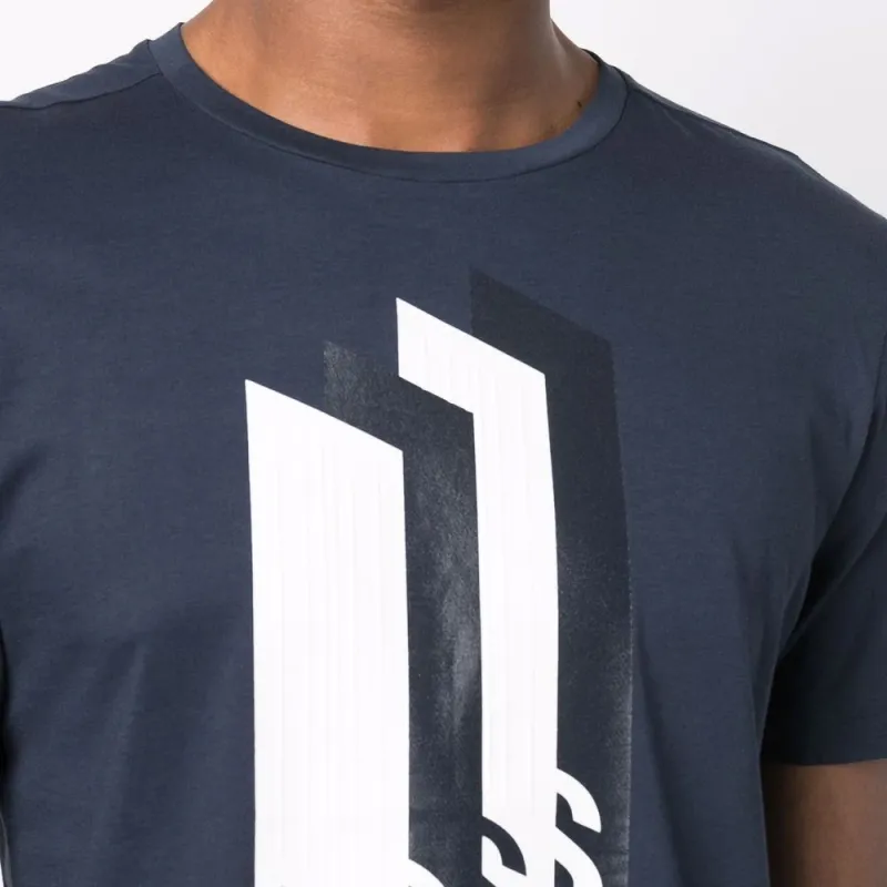HUGO BOSS T Shirts Men Blue-4