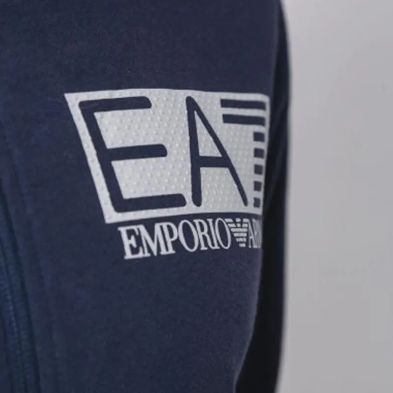 EMPORIO ARMANI EA7 Sweatshirt Men's Blue-4