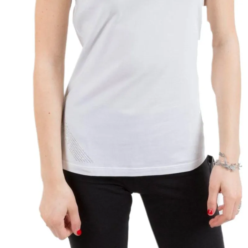 EMPORIO ARMANI EA7 Polo Shirts Women's White-2
