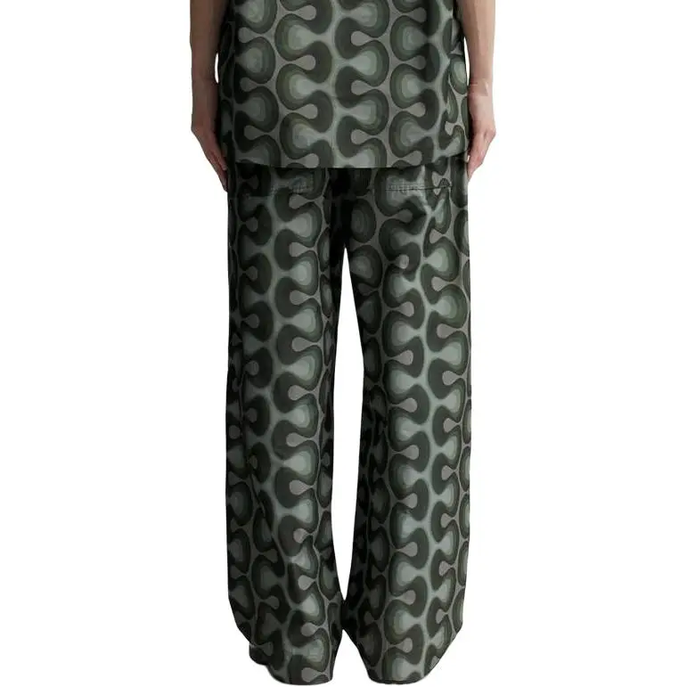 DRIES VAN NOTEN FW24 Casual Pants Men's Green-3