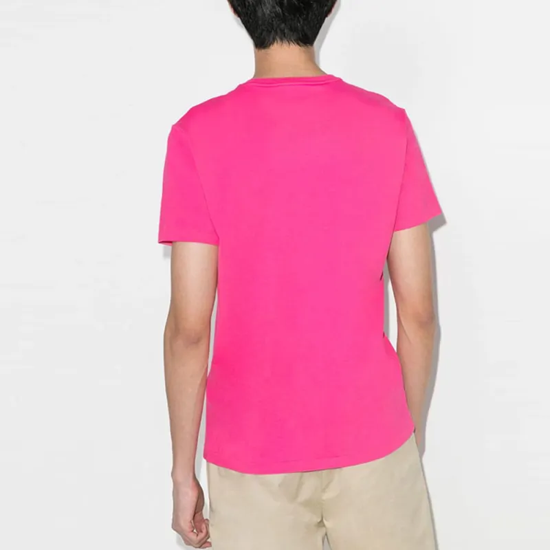 Polo Ralph Lauren T Shirt Men's Rose Red-2