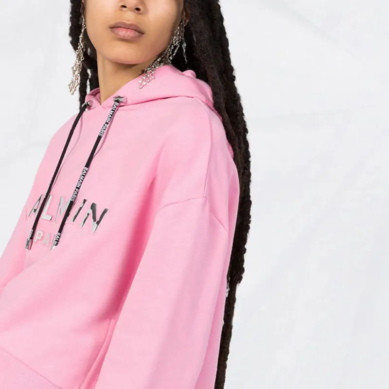 BALMAIN Sweatshirts Women's Pink-5