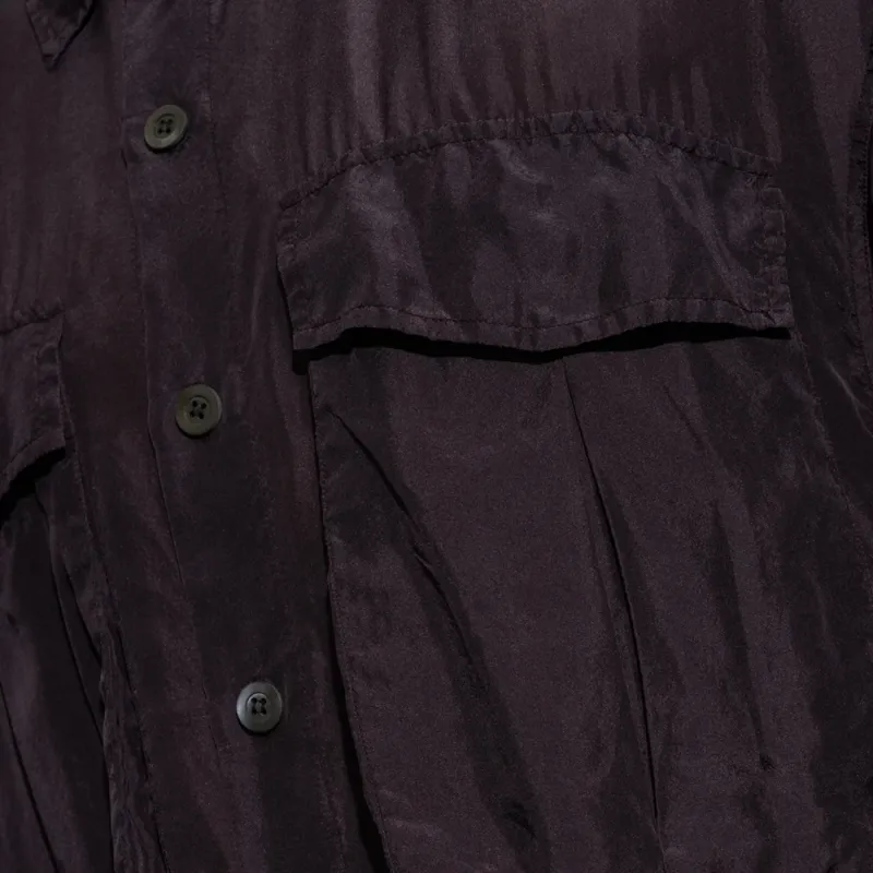 DRIES VAN NOTEN Shirt Men's Dark Purple-4