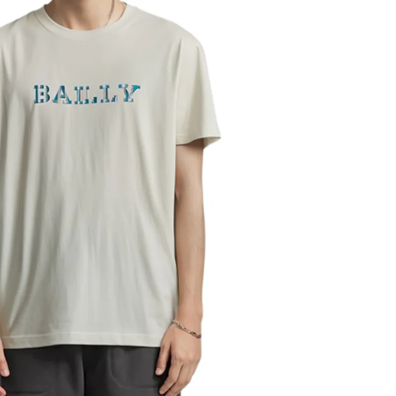 BALLY T Shirts Men White-2