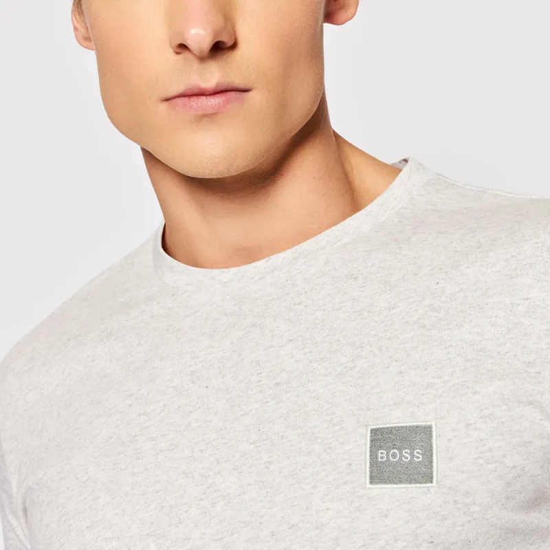 HUGO BOSS T Shirts Men Gray White-4