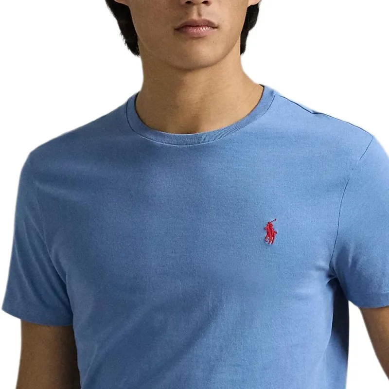 Ralph Lauren Logo Embroidered Crewneck T Shirt-3