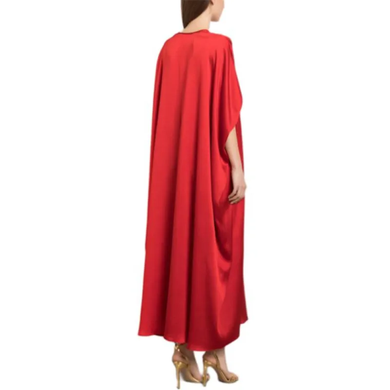 MICHAEL KORS Hammered Satin Caftan-1
