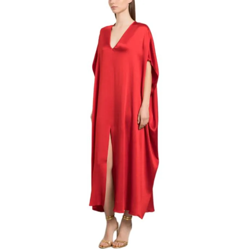 MICHAEL KORS Hammered Satin Caftan-2