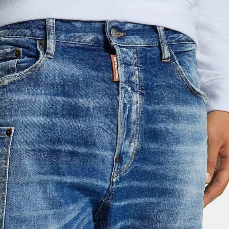 DSQUARED 2 Medium Small Hole Wash Kawaii Jeans-4