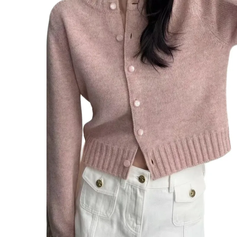 CELINE Cardigan In Shetland Wool-3