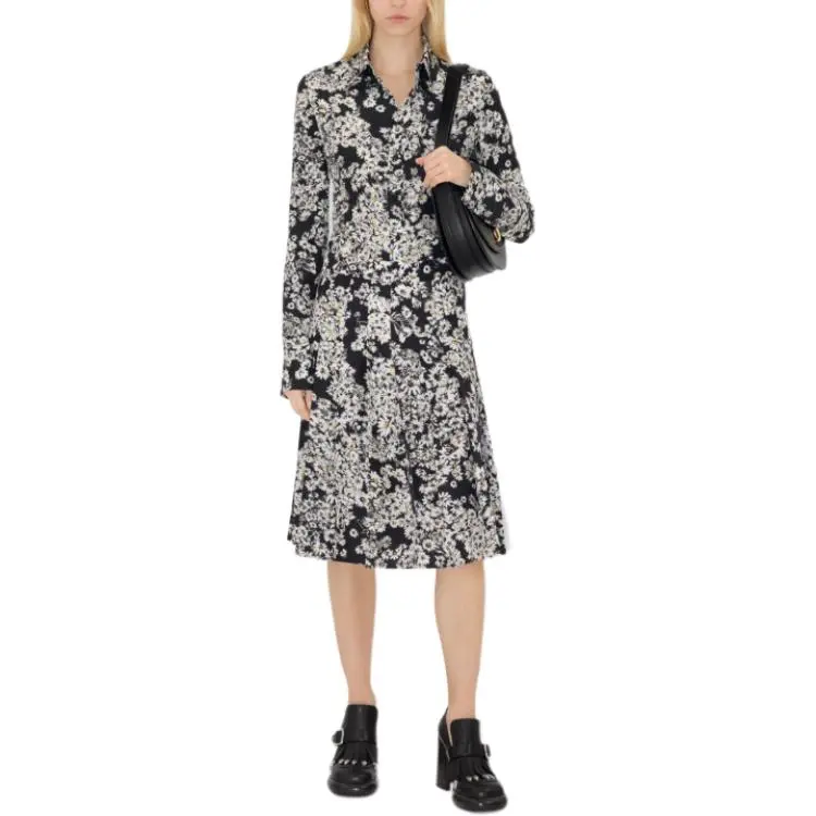 Burberry Casual Long Skirts Women's Black-1