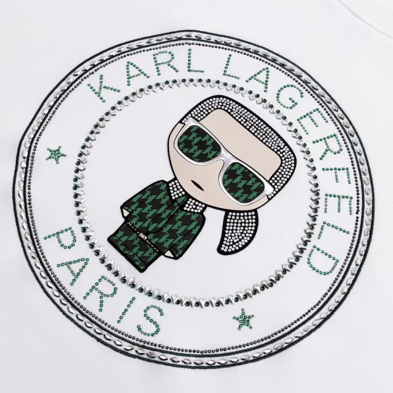 KARL LAGERFELD FW23 Sweatshirt Men's Raw White-3