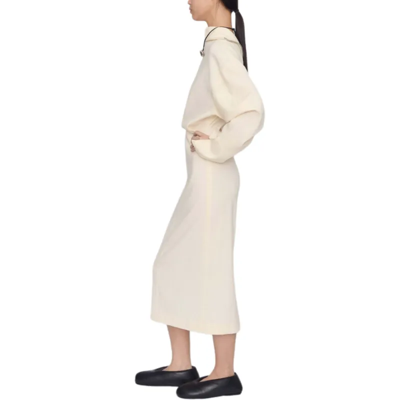 Carven Zip up Maxi Dress-2