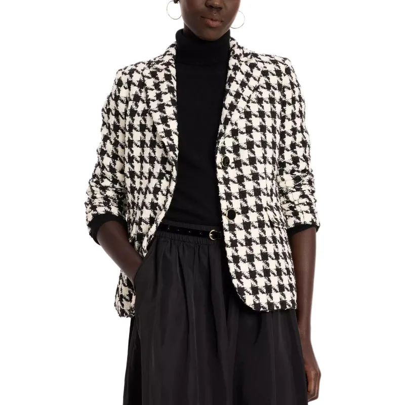 Kate Spade Avery Houndstooth Blazer-2
