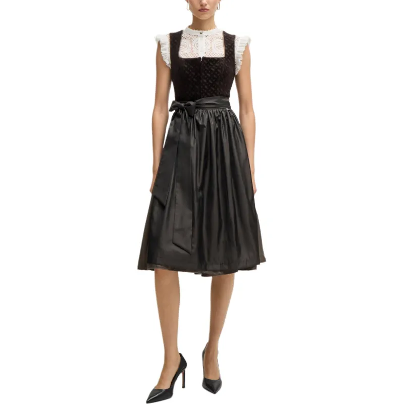 HUGO BOSS x Kinga Mathe Sleeveless Dress Women's Black-1