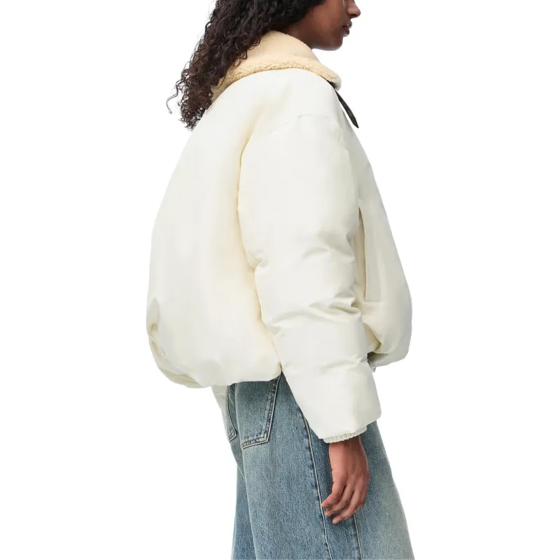 LOEWE SS25 Jackets Coats Women's White-5
