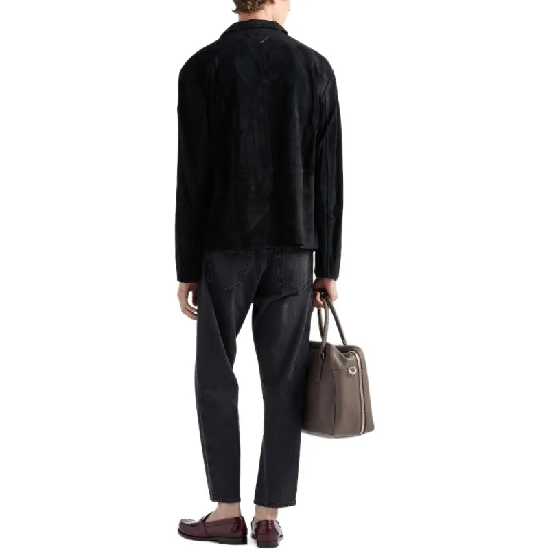 PRADA Long Sleeved Straight Hem Blazer-2
