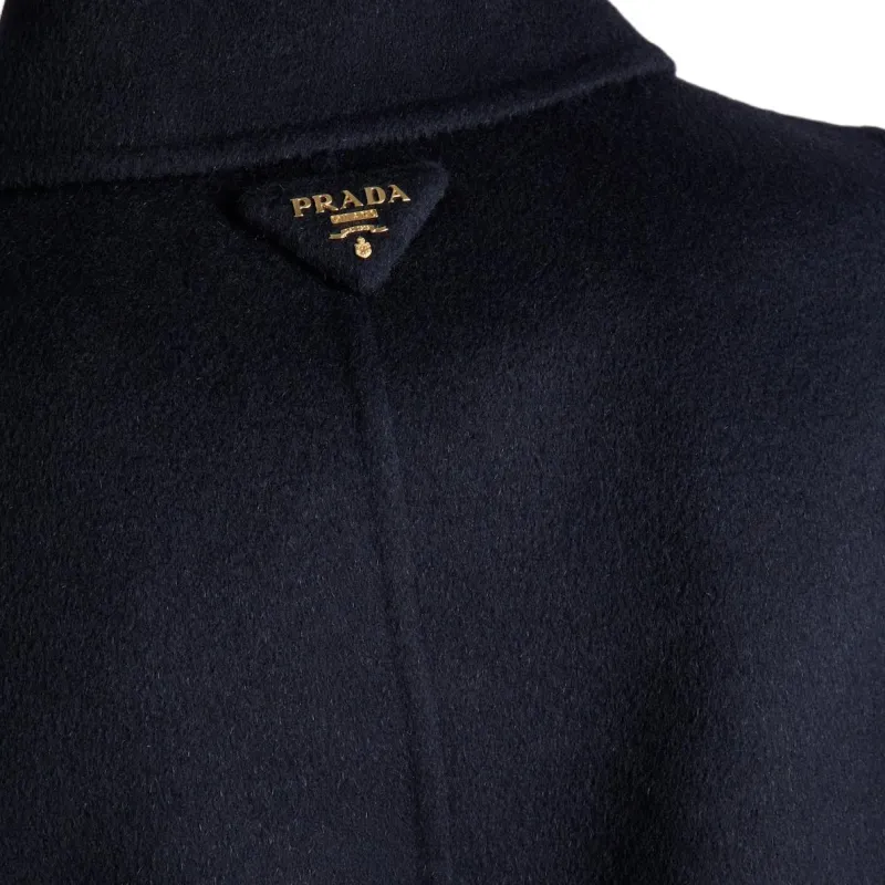 PRADA Double breasted Cashgora Coat-5