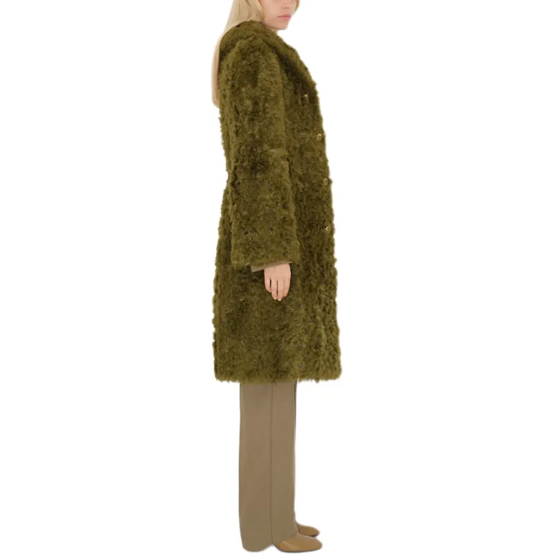 Burberry Faux fur Coat-4