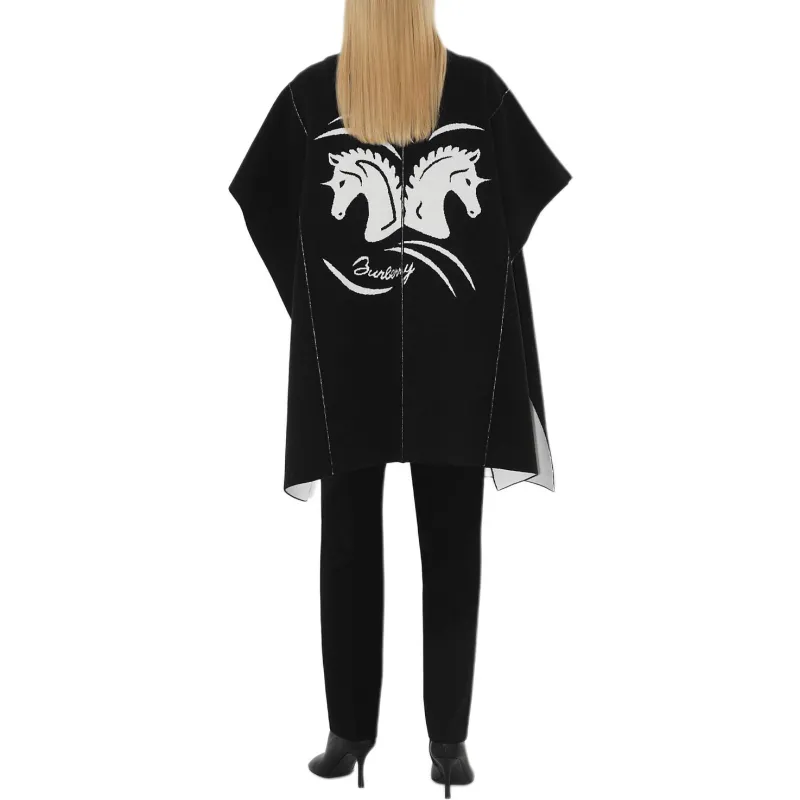 Burberry Mirrored horse Cape-2
