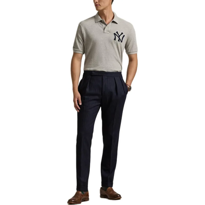 Polo Ralph Lauren x MLB FW24 Polo Shirt Men's Gray-1