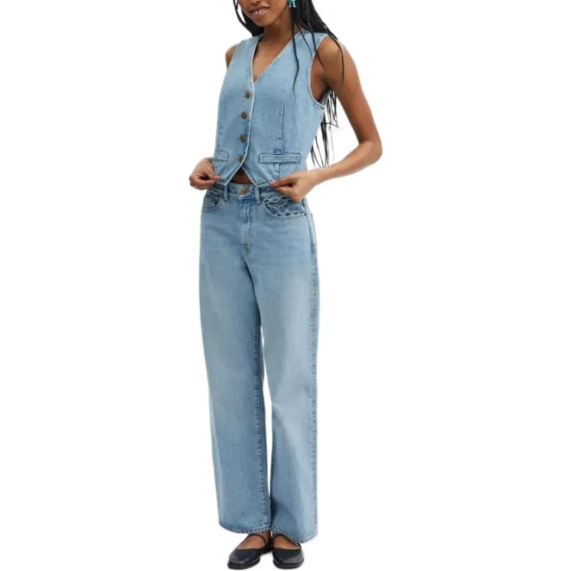 COACH Jeans Women's Blue-1
