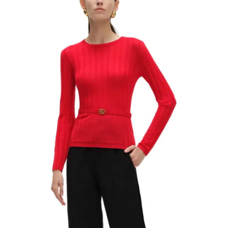 KARL LAGERFELD SS24 Sweater Women's Red-2
