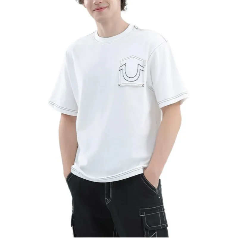 TRUE RELIGION SS24 T-Shirt Men's White-2