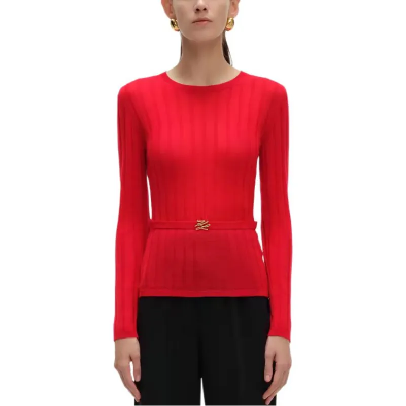 KARL LAGERFELD SS24 Sweater Women's Red-1