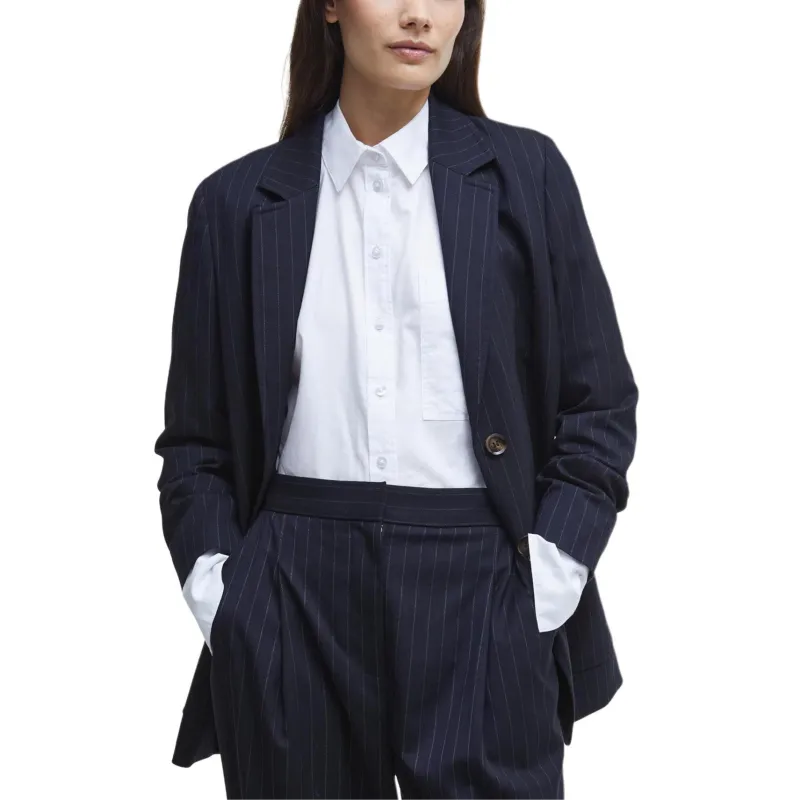 BARBOUR Suit Trouser Women's Marine Blue-4